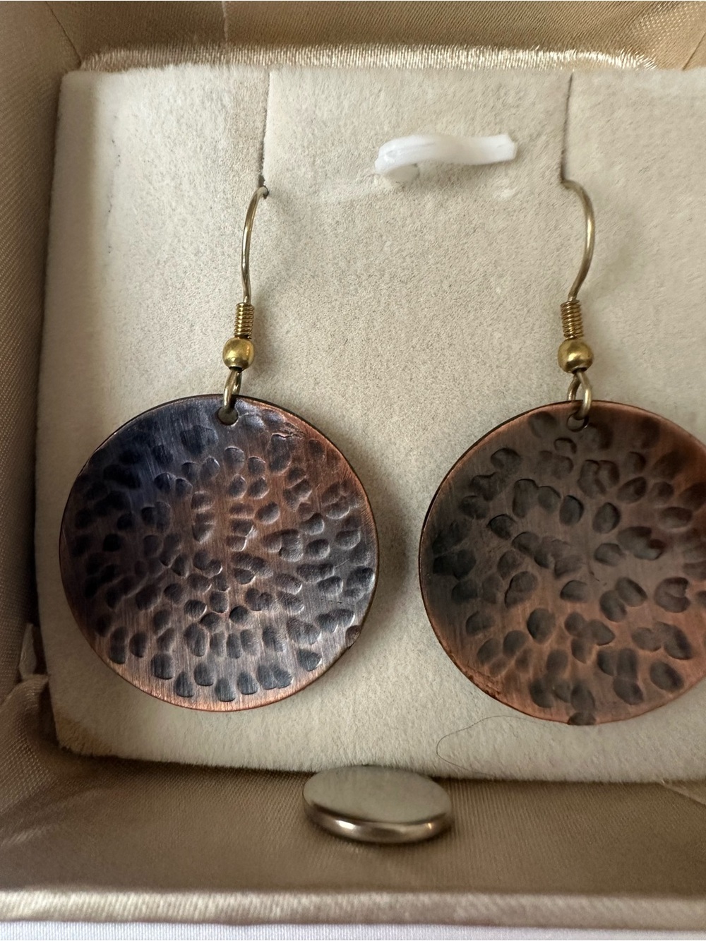 Handcrafted Hammered Cooper Earrings